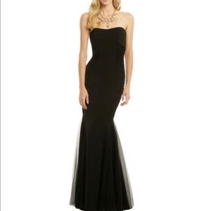 Badgley Mischka Curves for Days Strapless Dress